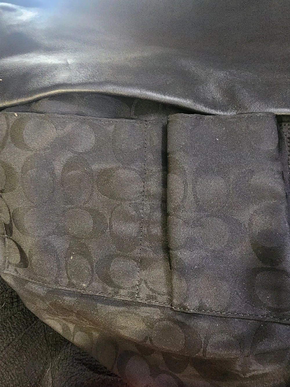 Coach Vintage Medium Slim Legacy Hobo Crossbody